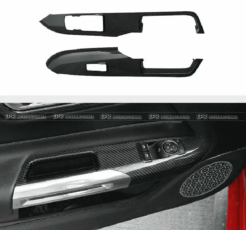 

(Местная в США) для 2015 + панель управления переключателем из углеродного волокна для Ford Mustang (LHD) Trim