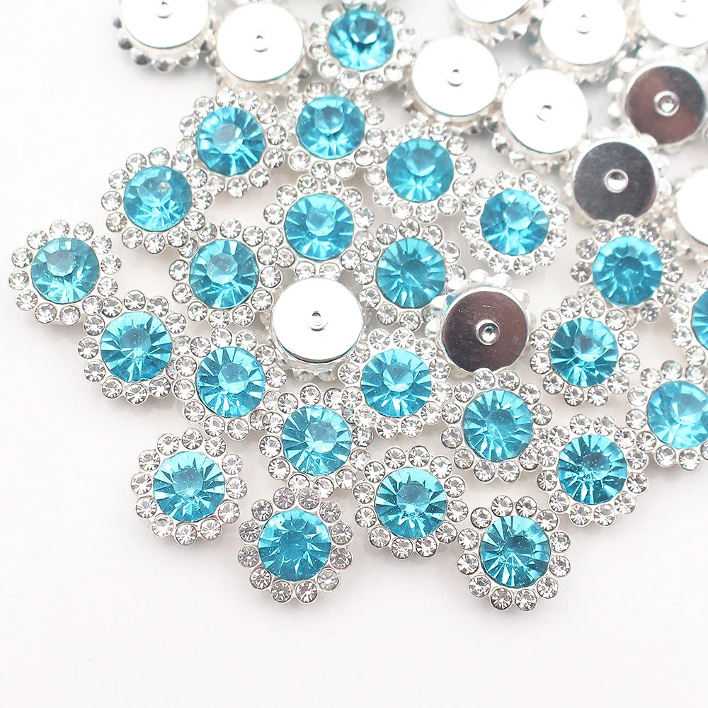 Sunflower Sewing Claw Rhinestone Embellishments