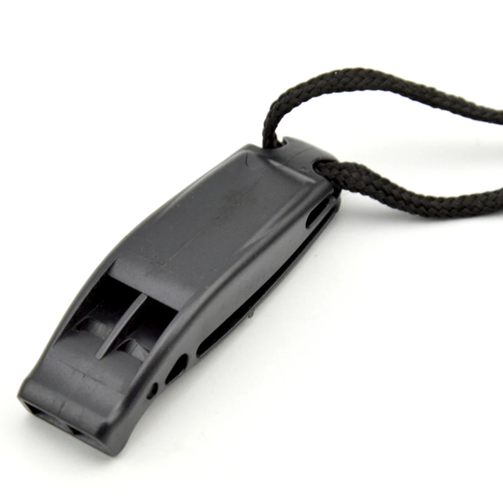 Survival Whistle Scuba Diving Safety Whistle Dual Frequency Whistle Water Sports Equipment Outdoor Survival Boating Swimming