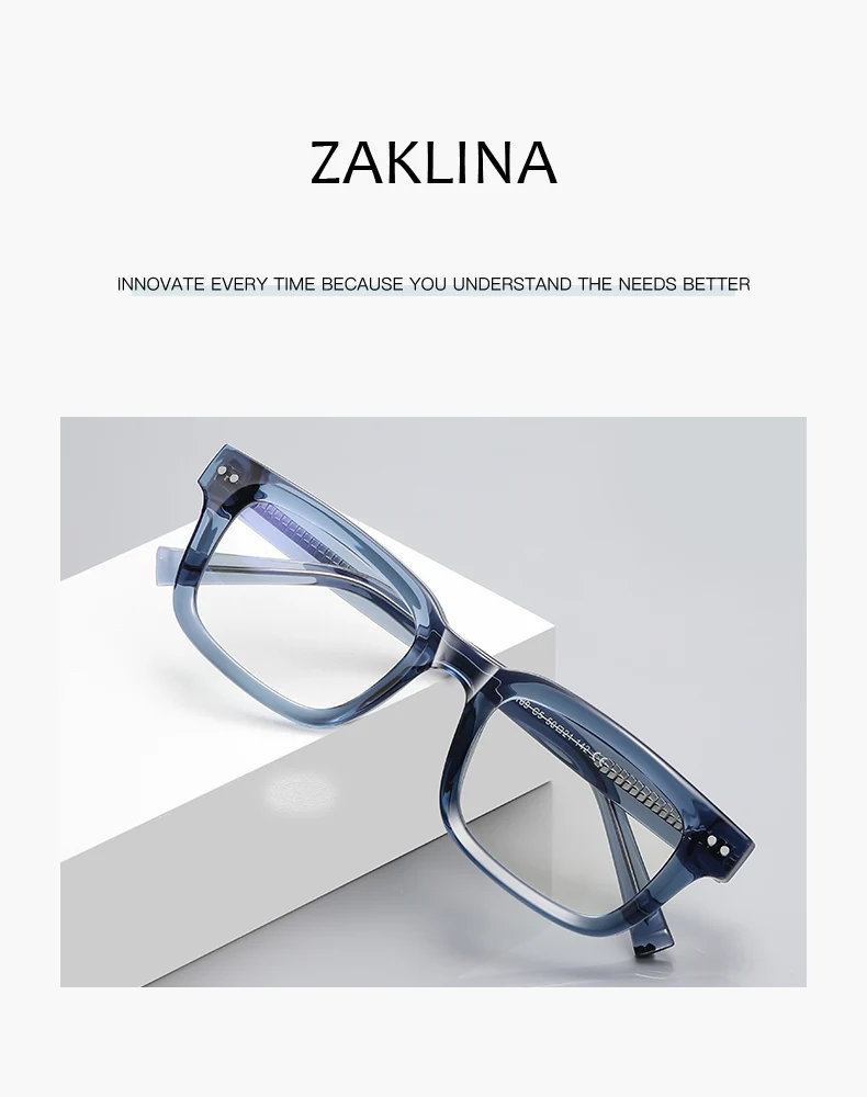 Fashion Men's Computer Glasses Thickrimmed Rectangle Eyewear Frames