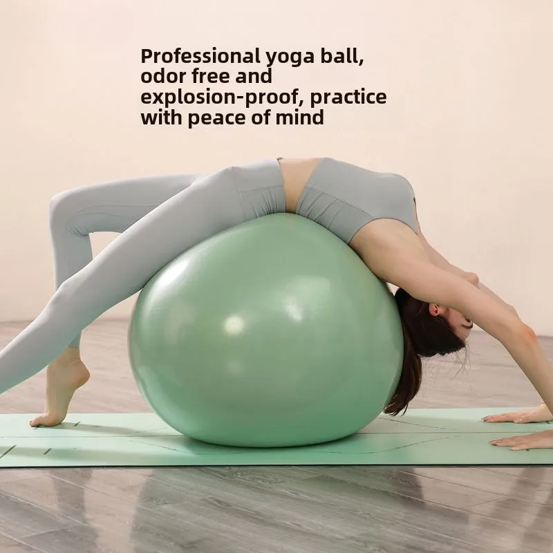 Yoga Ball Thickened Explosion-proof Genuine Beginner Female Weight Loss Midwifery Delivery Fitness Ball