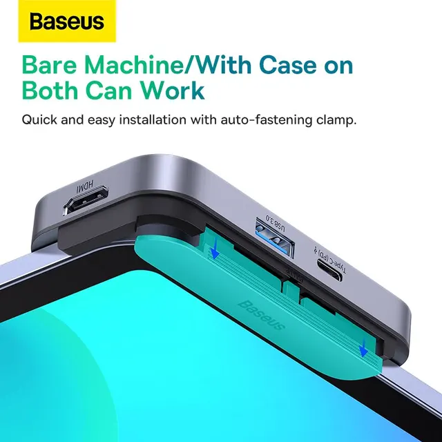 Baseus Padsafe USB C 허브: 아이패드 및 프로 전용 다기능 솔루션