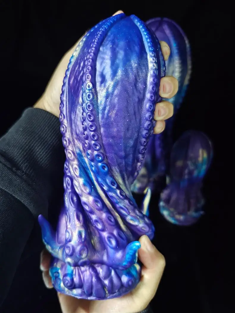 Plug anale octopus con ventosa giocattolo sessuale per anali_voghion.com