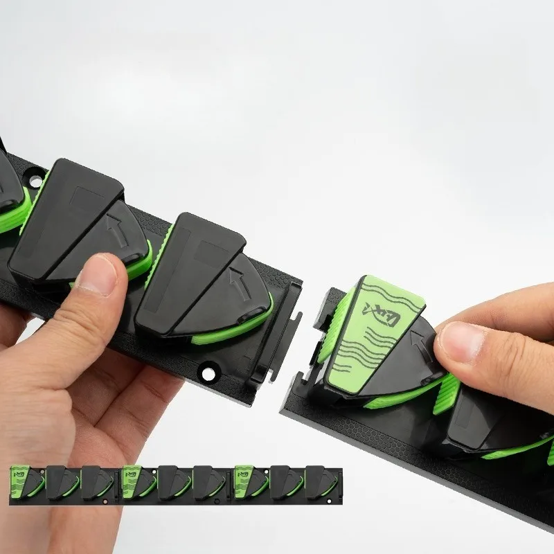 Wall-mounted Fishing Rod Racks Display Rack Fishing Rods Bracket Non-punching Punchable Fishing Rod Storage Placement Rack