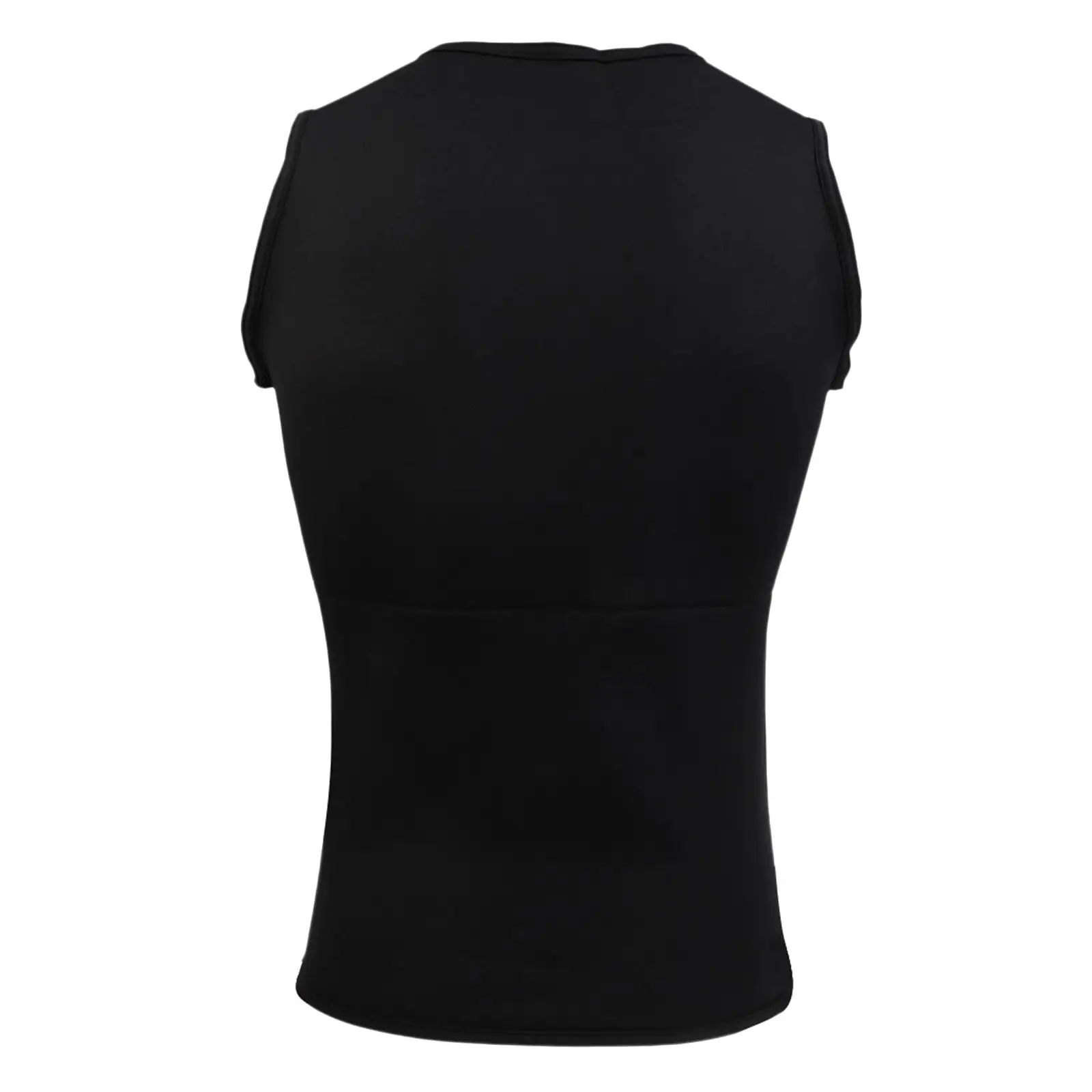 Wetsuit Men Sleeveless 2mm Neoprene Zipper Half Body Bathing Suit for Scuba Diving Surfing XXL