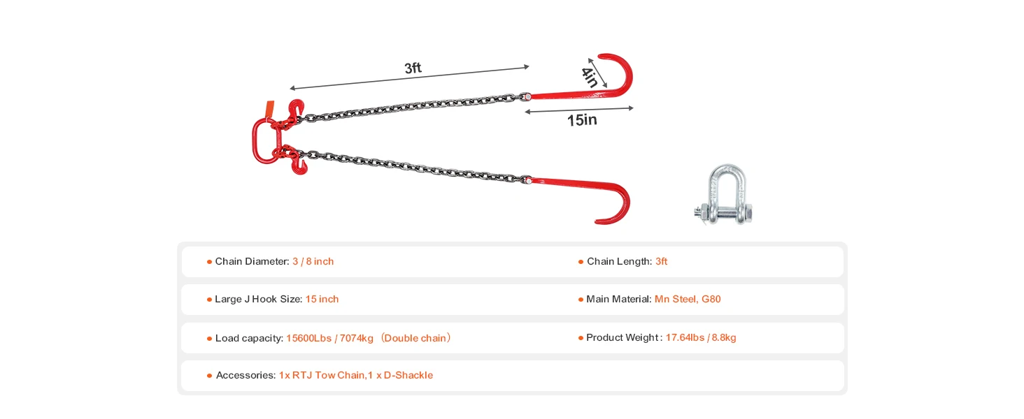 bridle chain full view