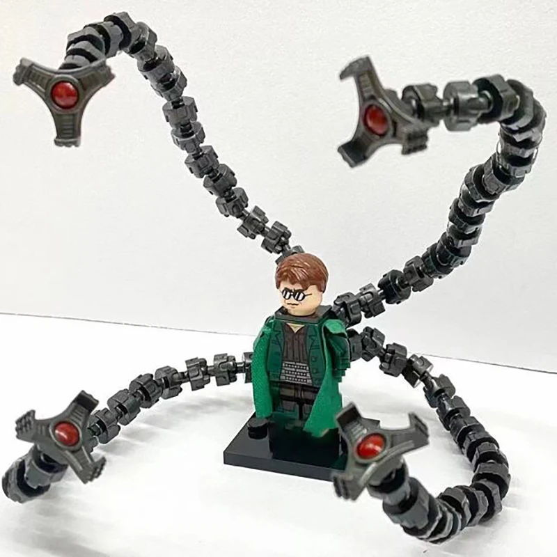 XH1833 Disney Toy Spider-man: No Way Home Doctor Octopus Mini Action Figure Building Blocks Hot Selling Children's Toys Gifts 3 XH1833 Disney Toy Spider-man: No Way Home Doctor Octopus Mini Action Figure Building Blocks Hot Selling Children's Toys Gifts 3
