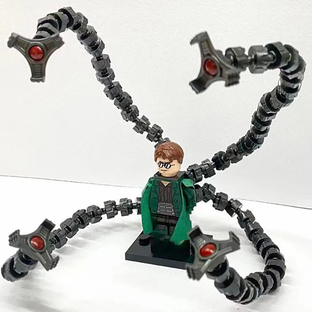 XH1833 Disney Toy Spider-man: No Way Home Doctor Octopus Mini Action Figure Building Blocks Hot Selling Children's Toys Gifts 3