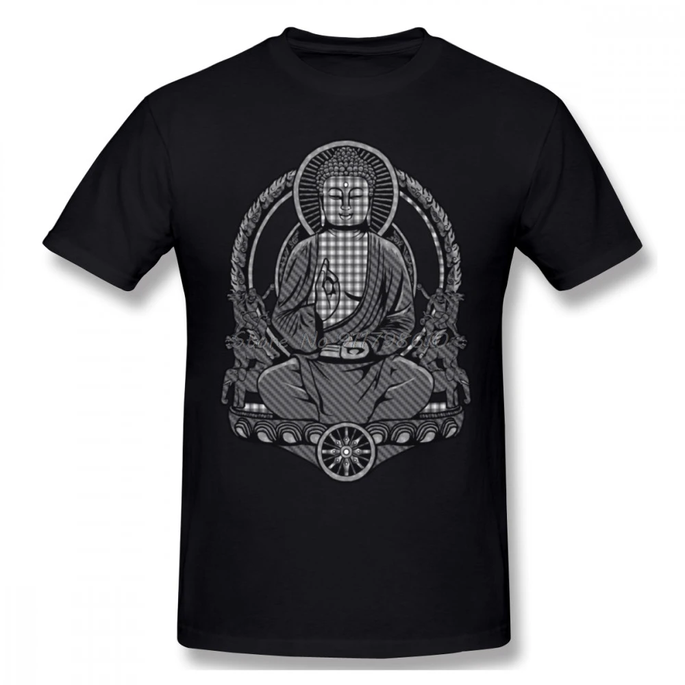 Gautama Buddha Verblassen Männer T Shirt Sommer Günstige Oversize Baumwolle Kurzarm männer Kleidung Tees Harajuku Streetwear