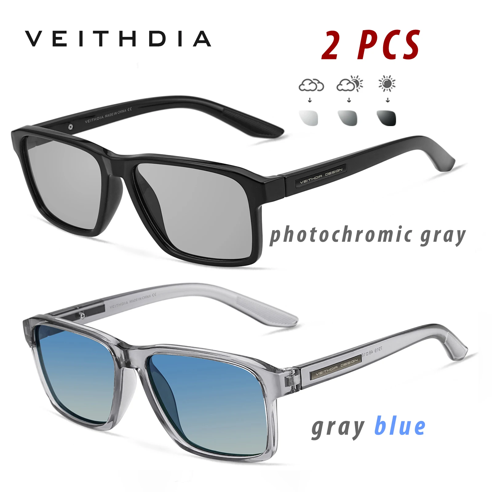 P H black-gray blue