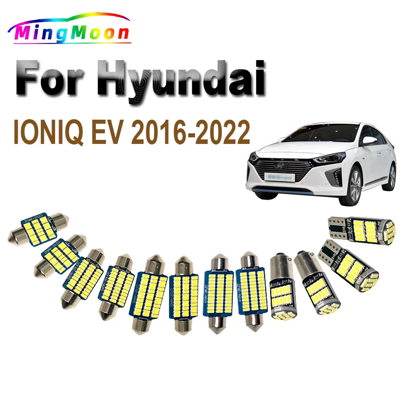 

13 шт., интерьерная карта для Hyundai IONIQ EV 2016 2017 2018 2019 2020 2021