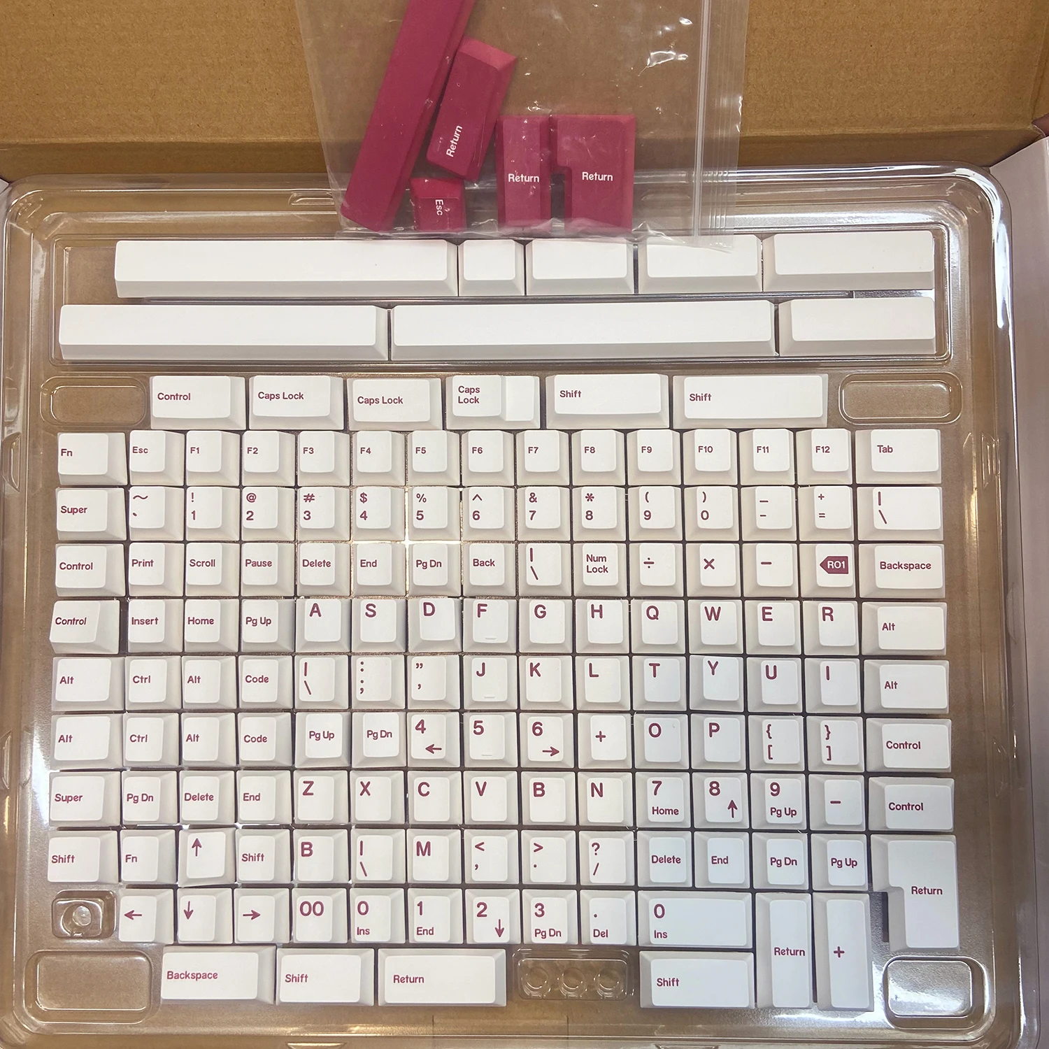 Shenpo-keycaps Teclado Mecânico Minimal Teclado Mecânico Perfil Cereja Conjunto Completo Pbt Keycaps 150 Chaves Dye Sub - Imagem 2
