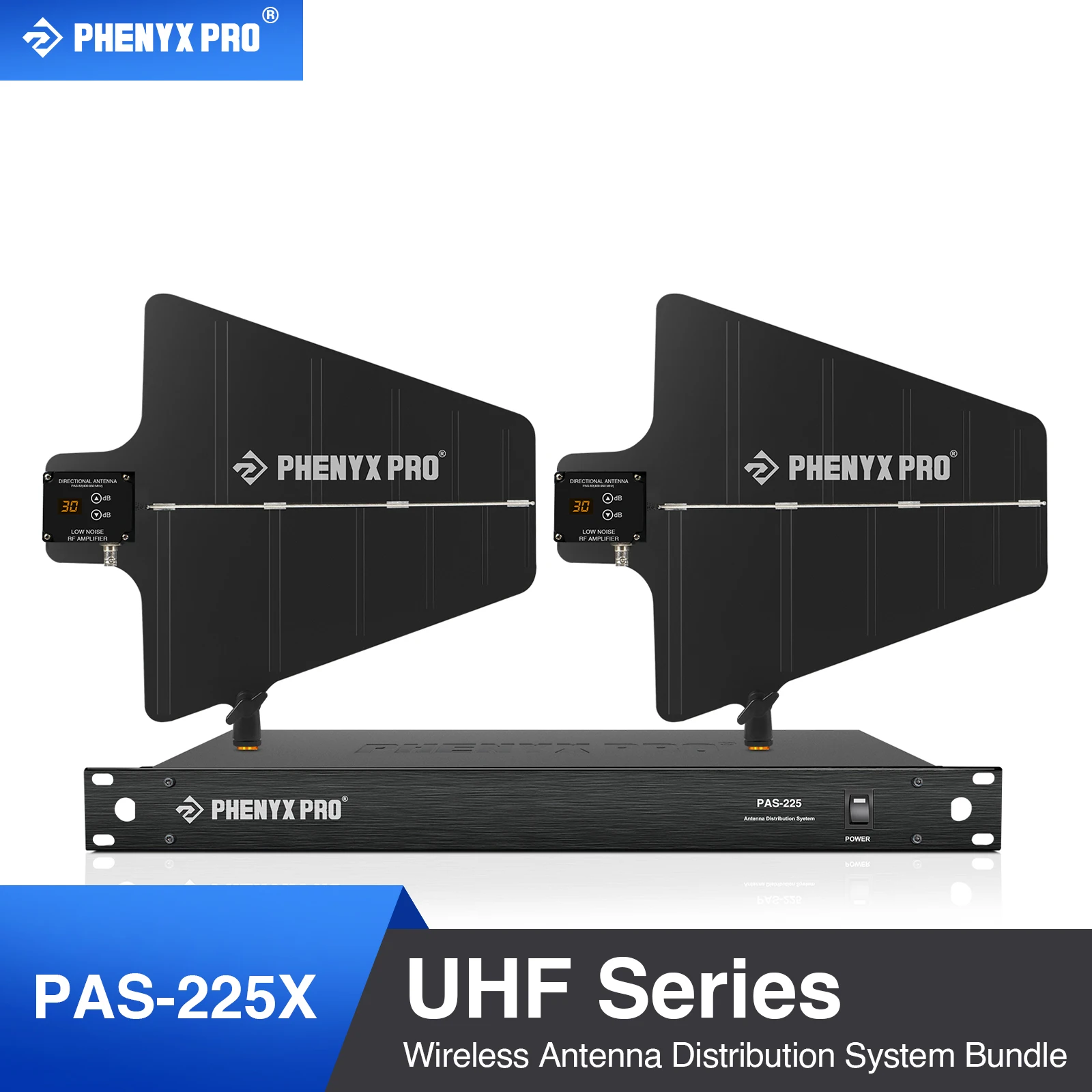 PhenyxProUHFWirelessAntennaDistributionSystemBundleActive