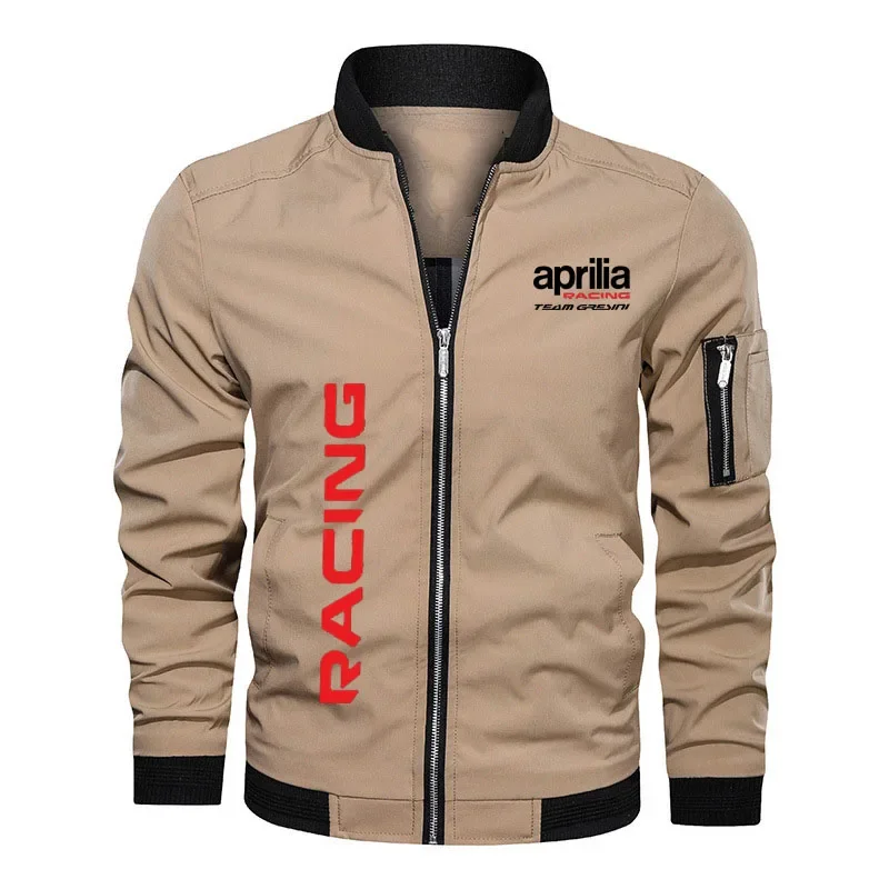 Motorcycle jacket for men aprilia RSV4 logo print Hip hop Street men's jacket New military bomber jacket men baseball jacket 3 S0e85f009bcda433abea912258f816d26k