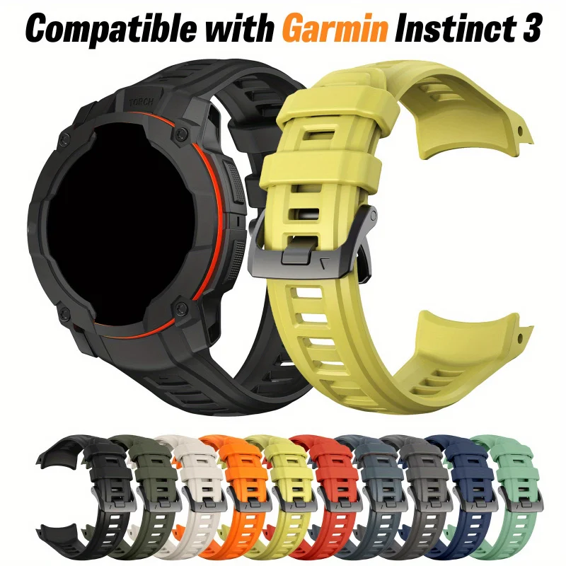 Breathable Multi-Color Silicone Sports Strap - Outdoor Running Essential