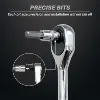 13Pcs Hex Bit Socket Set H2-H14,CRV Sockets 1/4inch,3/8inch & 1/2inch Drive For Hand Use Work On Cars Trucks 3