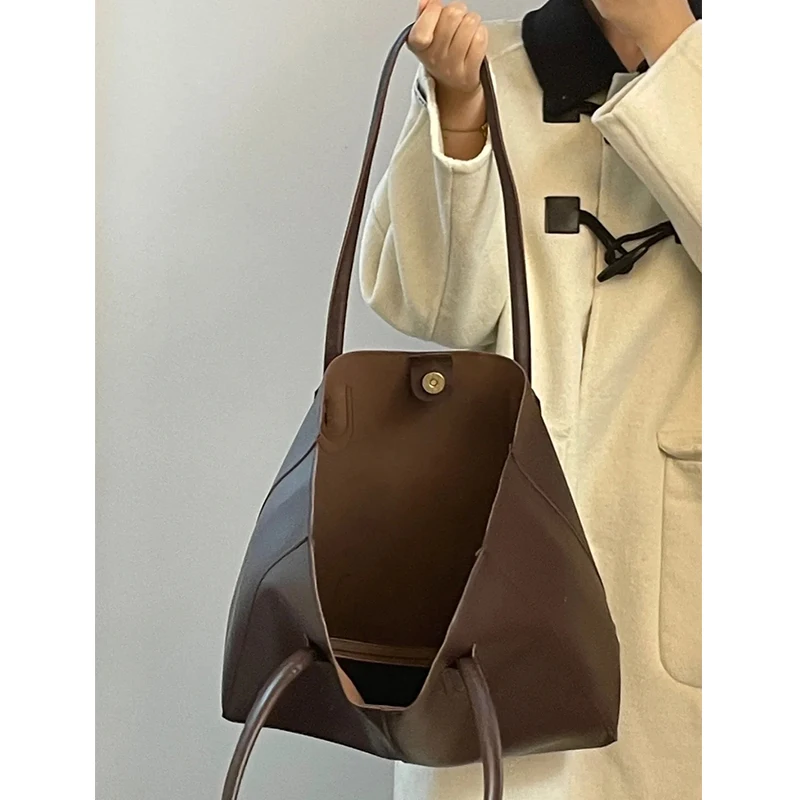 Large Capaci Commuter Tote Bag Single oulder Mother Daughter Bag Faionable Korean Sle Handbag for Class And Work