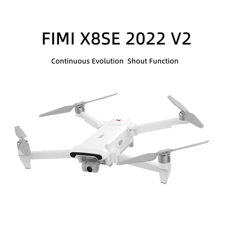 

FIMI X8 SE 2022 V2 Version Megaphone Hanging Module 3-axis Gimbal Camera 10KM Professional 4K HDR Quadcopter 35 Mins Flight Time