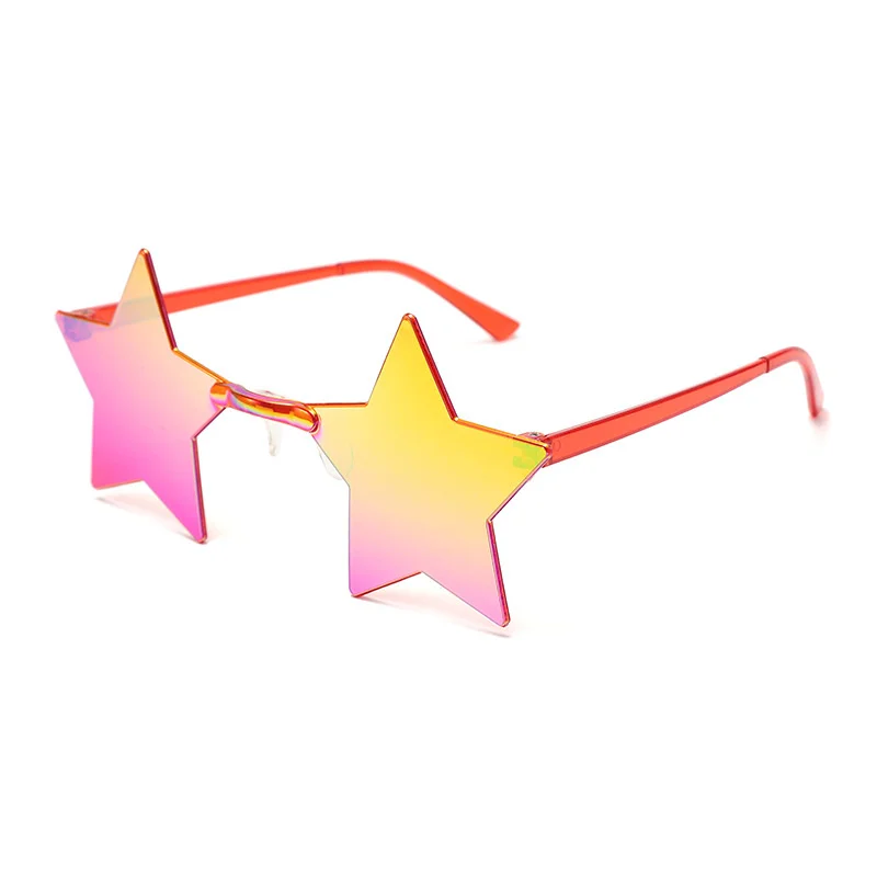 

New Star Frame Thin Rimless Sunglasses Women Sun Glasses Men One-Piece Eyeglasses for Party Cosplay Eyewear