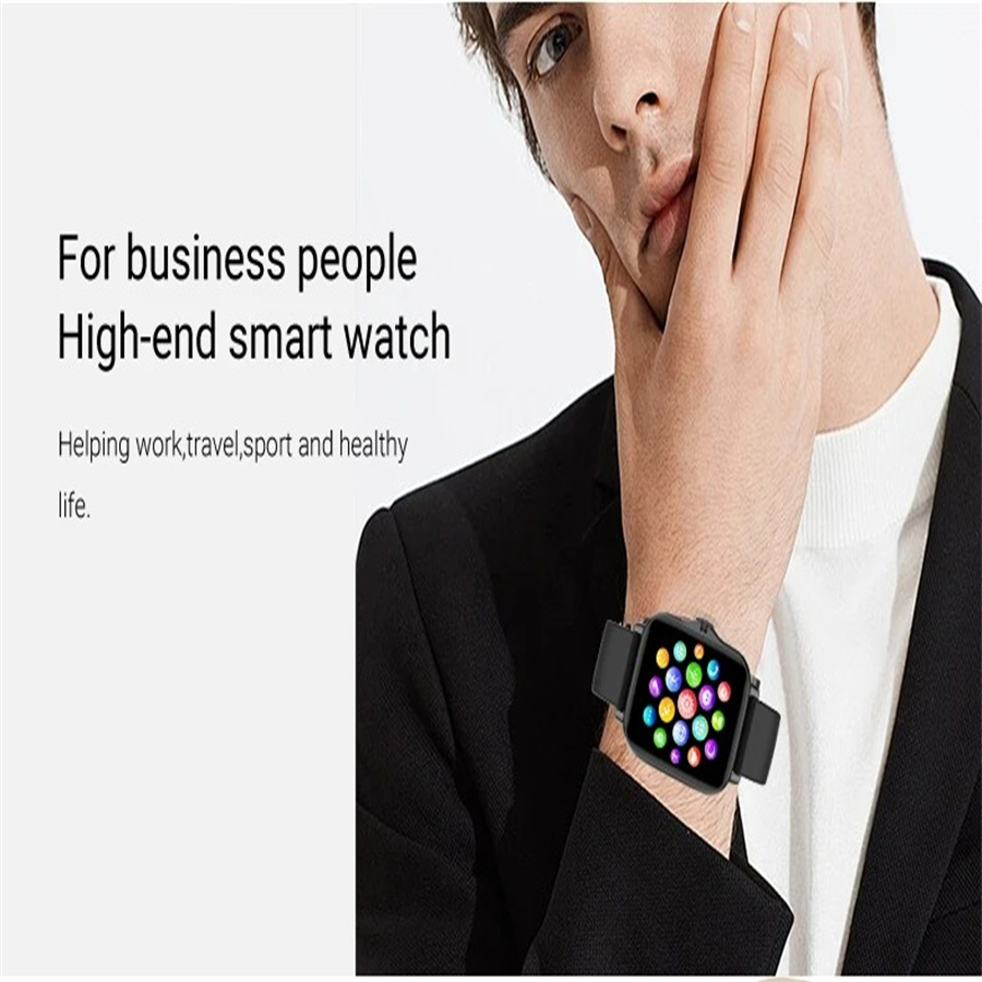 New Smartwatch Android Phone 1.44” Inch Color Screen Bluetooth Call Calories Heart Rate Monitoring Sports Smart Watch Women Men