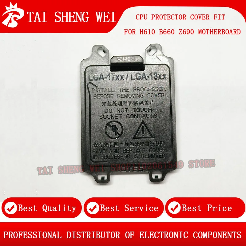

10PCS Motherboard Socket LGA-17xx LGA-18xx CPU Protector Cover Fit For H610 B660 Z690 Motherboard New