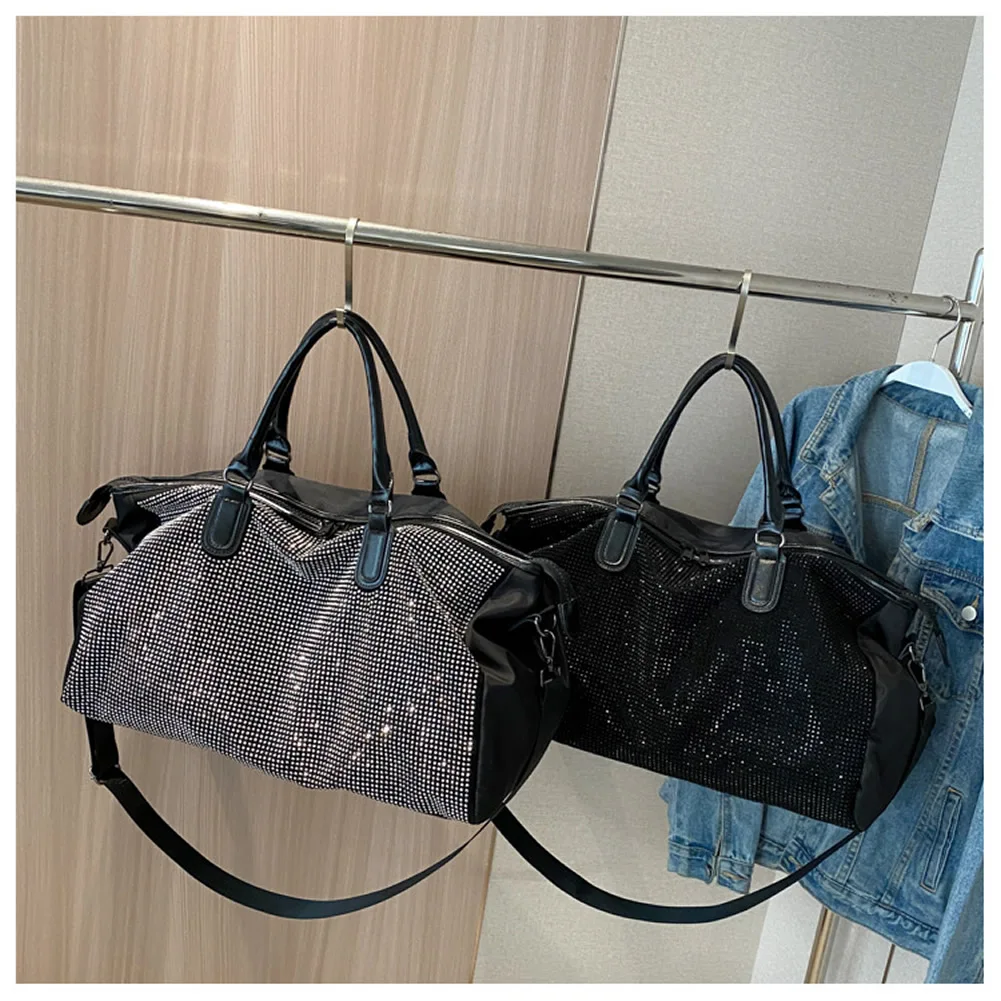 Travel Bag Large Capacity Portable Sports Fitness Bag Boarding Business Trip Training Small Duffel Bag Accommodation Storage Bag