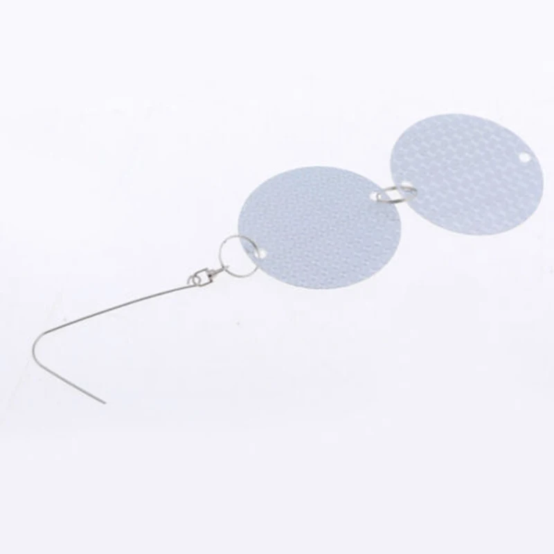 16Pcs Bird Repellent Discs Reflective Double-Sided Deterrent Device for Window Tree Accessories Window Tree Garden