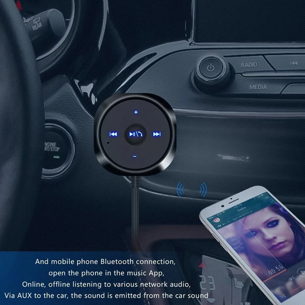 MP3 Player Bluetooth Car Audio Music Receiver Adapter Usb Car Charger Stereo 3.5mm AUX IN Bluetooth MP3 Player Auto Accessories bluetooth audio adapter bluetooth mp3 receiver