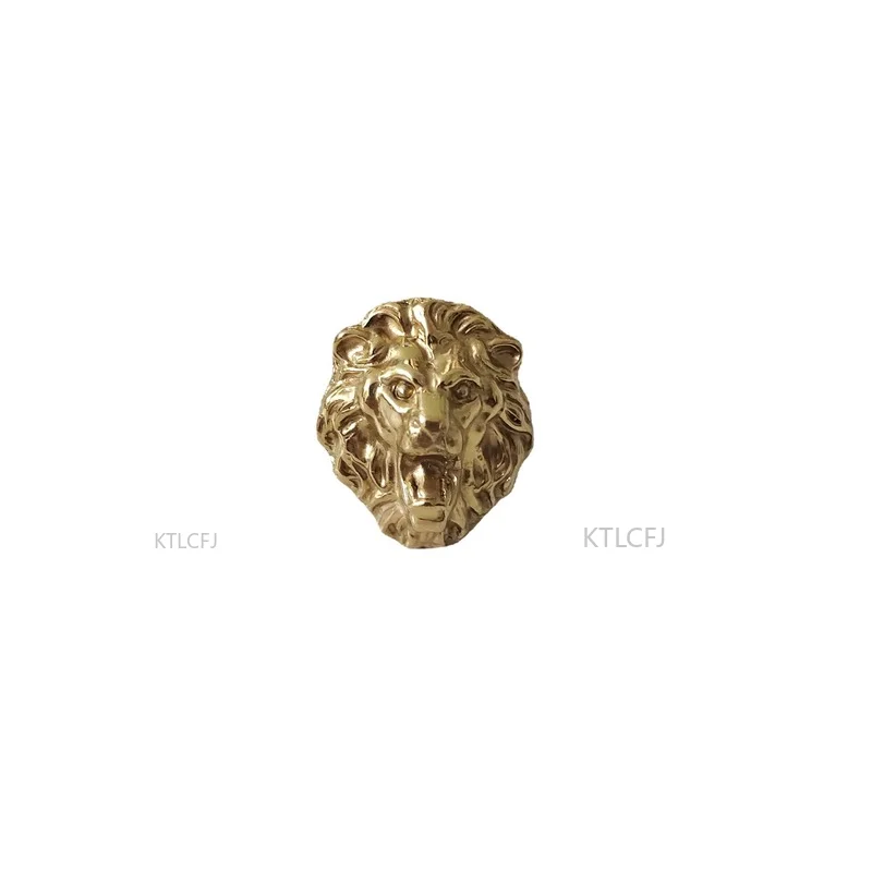 

Brass Lion Head Drawer Door Wardrobe Shoe Cabinet Bookcase Cabinet Handle Handle