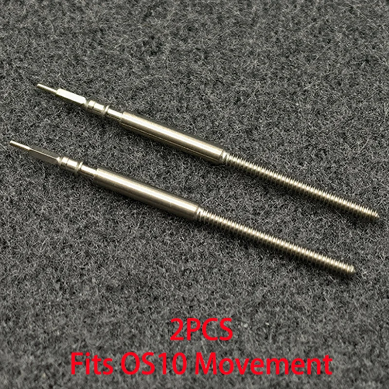 Stainless Steel Crown Movement Stem for Automatic Mechanical Watches - 2/4PCS Set