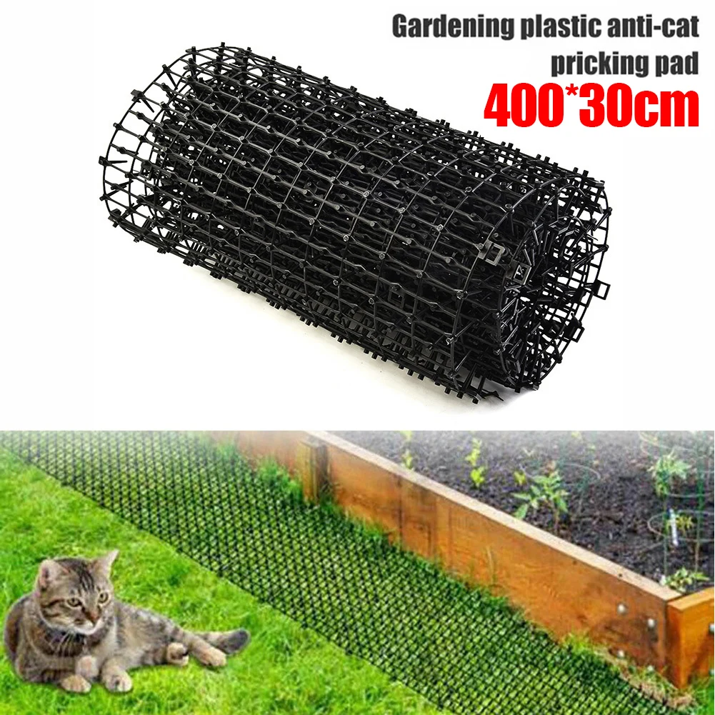Description Picture 4 of itemPricking Mat Repellent 400x30cm Wrap Around Animal Scarer Anti-Cat Cat Scat Garden Isolation Lawn Outdoor/Indoor