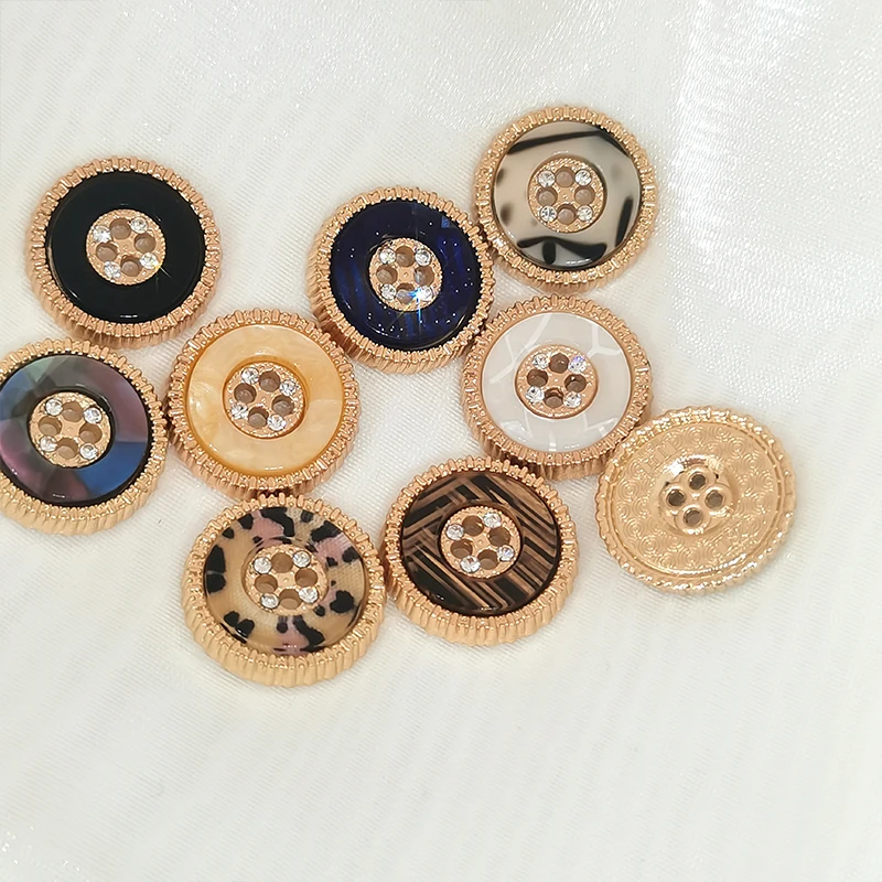 Multicolor Rhinestone Buttons 5