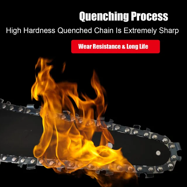 목공 및 정원 작업을 위한 내구성 있고 효율적인 미니 전기 체인톱용 가이드 플레이트 및 톱 체인 세트