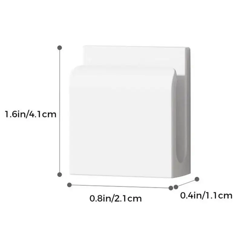 Wall Plug Holder Wall Cable Tidy Clips Non-marking Hook Cable Retainer For Mixer Toaster Juicer Machine