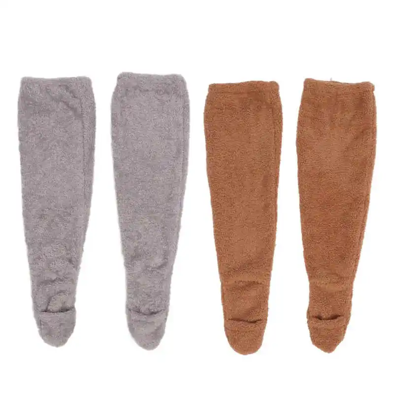 

Over Knee Plush Socks Breathable Leg Warmer Socks for Home