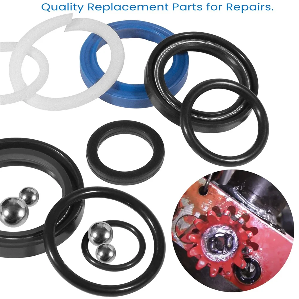 ANX 26Pcs/Set Floor Jack Seal Replacement Kit No.328.12291 for Sears Craftsman 3 Ton Floor Jack Replacement Part Hydraulic Tool