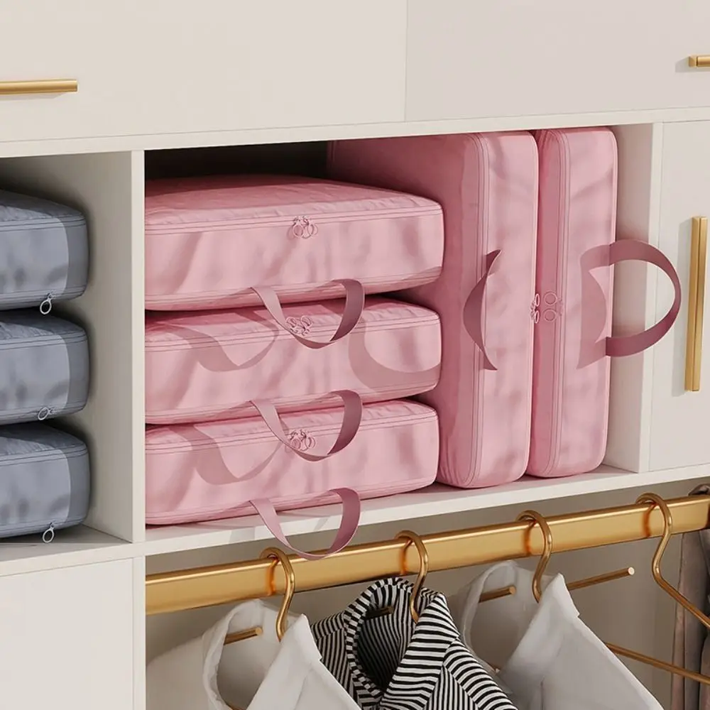 Compression Packing Cube Wardrobe Drawer Puffer Jacket Storage Foldable Luggage Suitcase Organizer Compressed Travel Clothes Bag 3