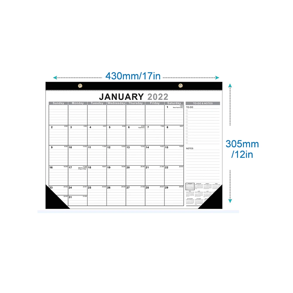 Collins Colplan 2024 A2 Monthly Desk Pad (DPA224) , 47 OFF