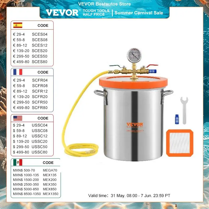 VEVOR 3/5 галлонов модернизированное