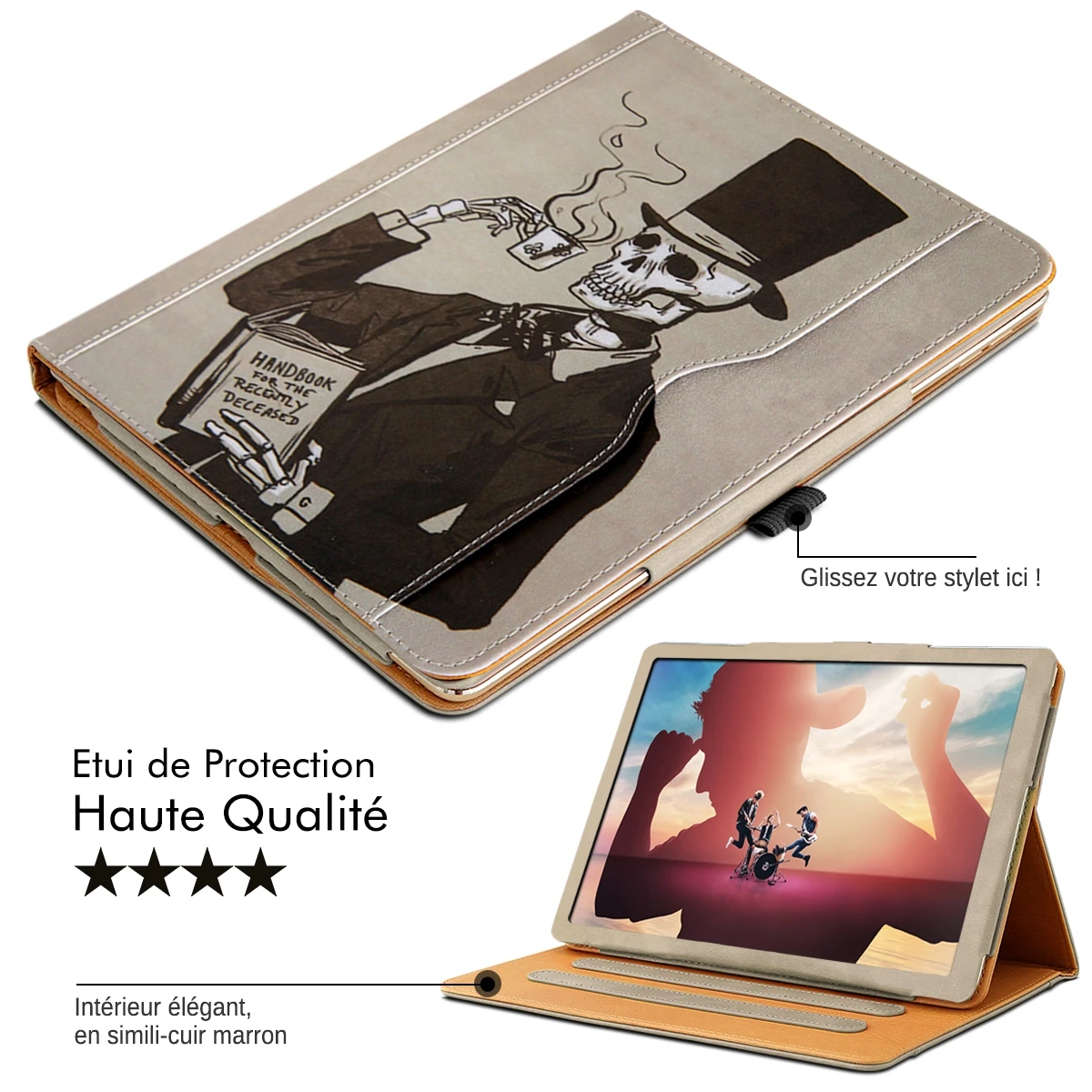 Étui de Protection Support (R01-HF01) pour Tablette YESTEL PC10 au