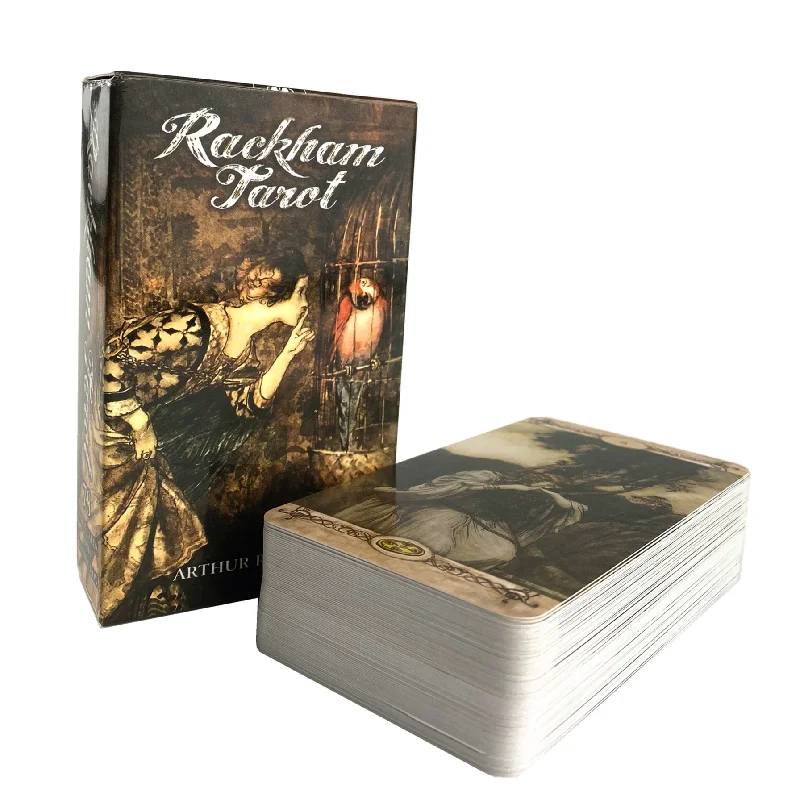 

Rackham Tarot Cards Prophecy Fate Divination Deck Family Party Board Game Beginners Oracle Fortune Telling