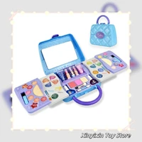 Kids Cosmetics Toy Set Washable Girl Makeup Toy Game Set Box Princess Gift Children'S Lipstick Eye Shadow Makeup Box Set 1