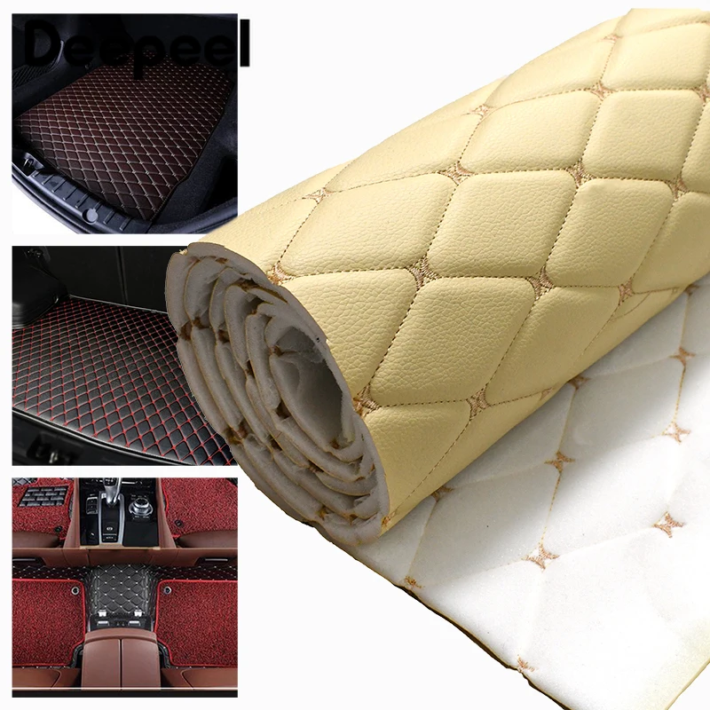45*160cm Synthetic Leather Fabric 0.7mm PVC Fabrics for Car Floor Seat Cushion Background Wall Upholstery Material Accessories leather fabric vinyl sewing fabric vinyl fabric
