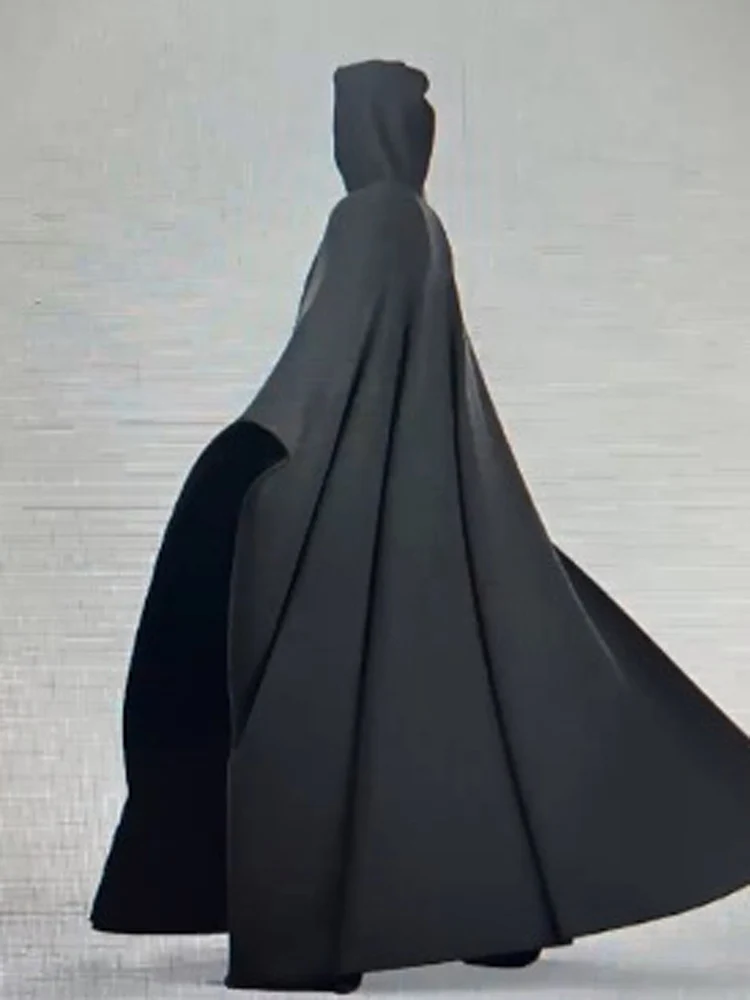 Thicken Fleece Hooded Cape for Men and Women