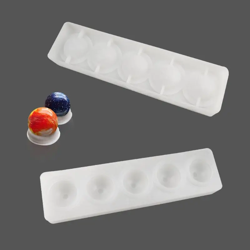 

Сфера круглая свеча восковая эпоксидная форма Сфера круглая силиконовая форма для эпоксидной смолы домашняя форма для бомбочки 2