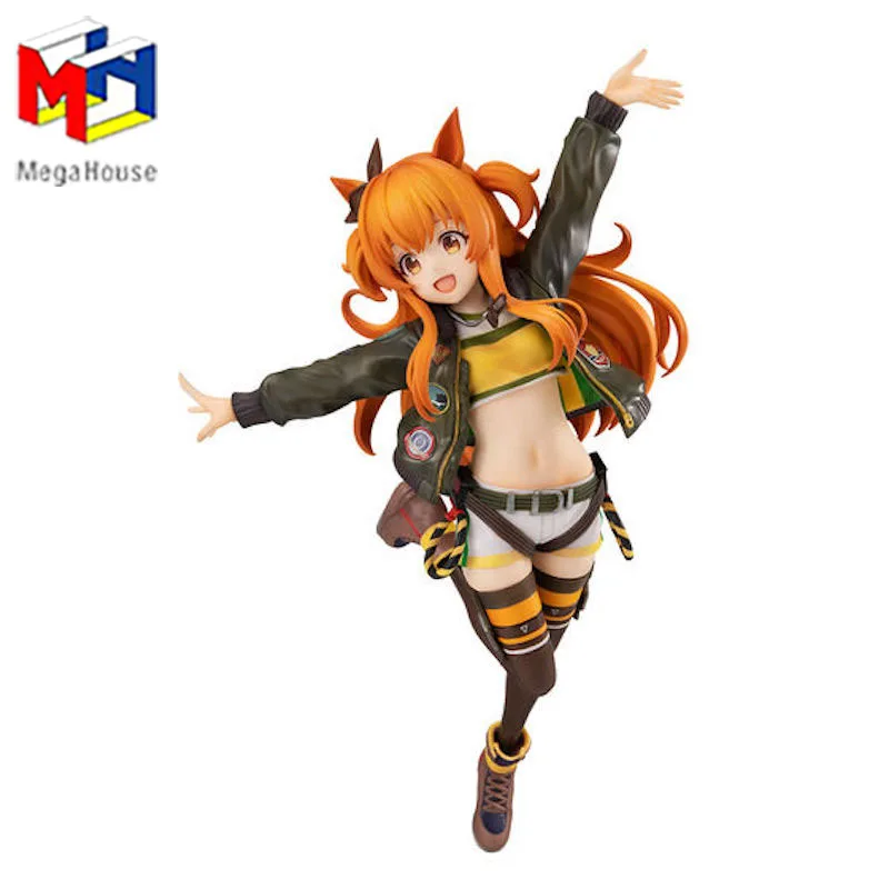 

In Stock MegaHouse Bleach Pretty Derby Mayano Top Gun Genuine Anime Figure Model Doll Action Figures Collection Toys Boys Gifts