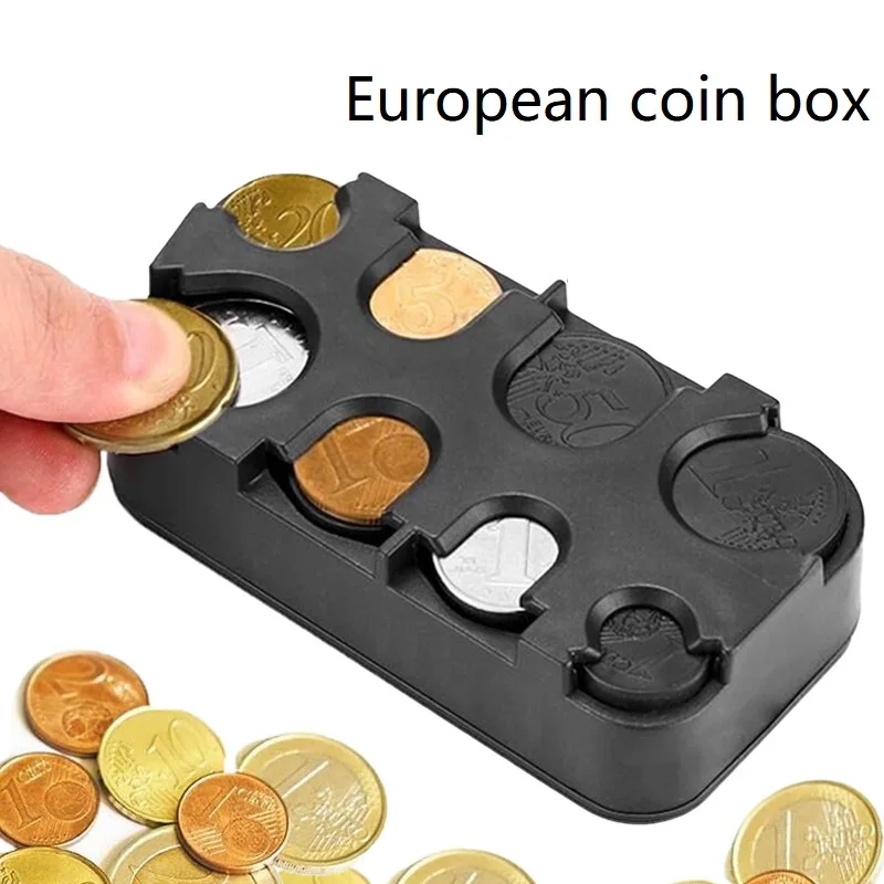 NEW Euro Coin Mechanism Coin Storage Coin Holder Euros Box