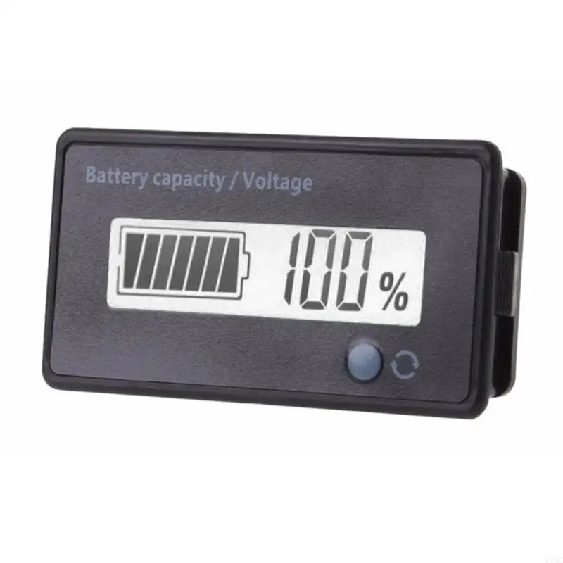 12V 24V 36V 48V 60V 72V 84V 전원 C7AC에 대한 실시간 전압 판독 기능을 갖춘 휴대용 디지털 디스플레이 배터리 테스터