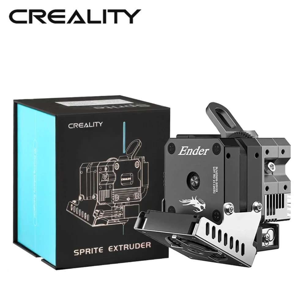 

Деталь для 3D-принтера CREALITY Sprite Extruder Pro Kit, цельнометаллическая двойная передача, запчасти для экструдера с прямым приводом S1/Ender-3 Smart Pro