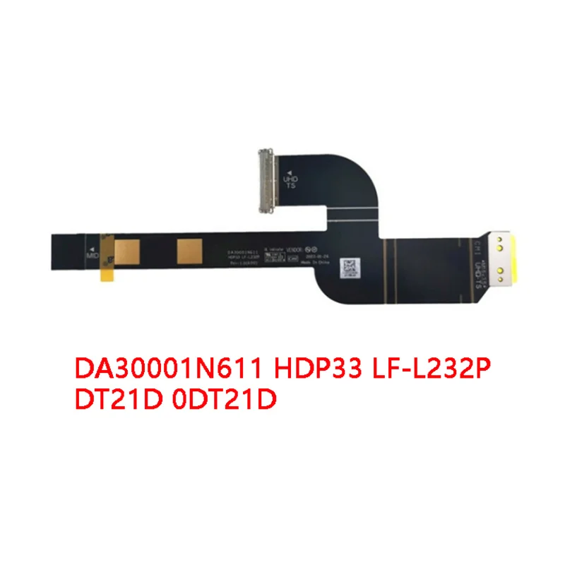 

NEW Laptop LCD UHD FHD Cable For DELL XPS 13 9315 (2022) 4K TOUCH DA30001N611 HDP33 LF-L232P DT21D 0DT21D
